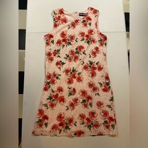 Karl Lagerfeld Pink Floral Dress